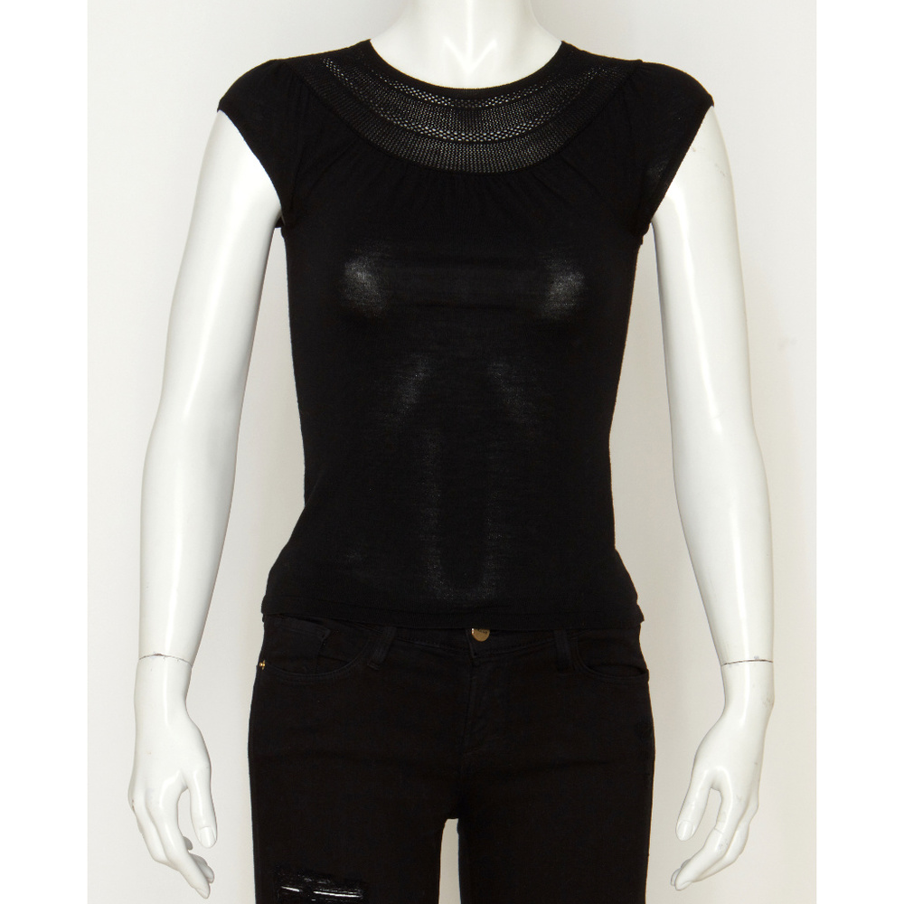 Tahari Black Top